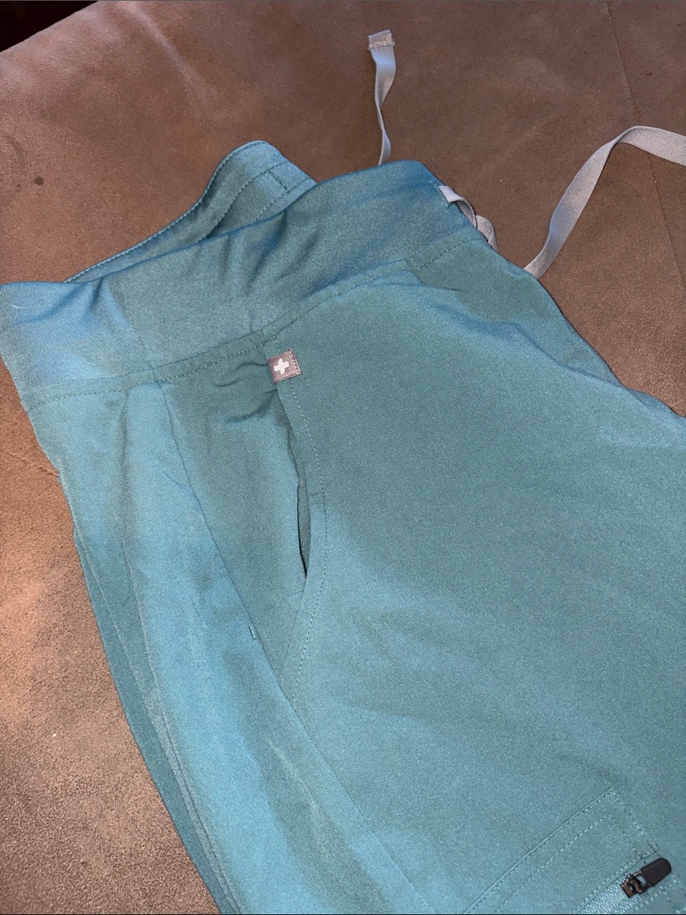 Figs Teal Women's Jogger Track Pants - Picture 4 of 8